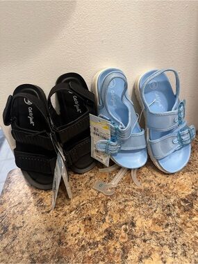 Cat & Jack Baby Blue Buckle Sandals